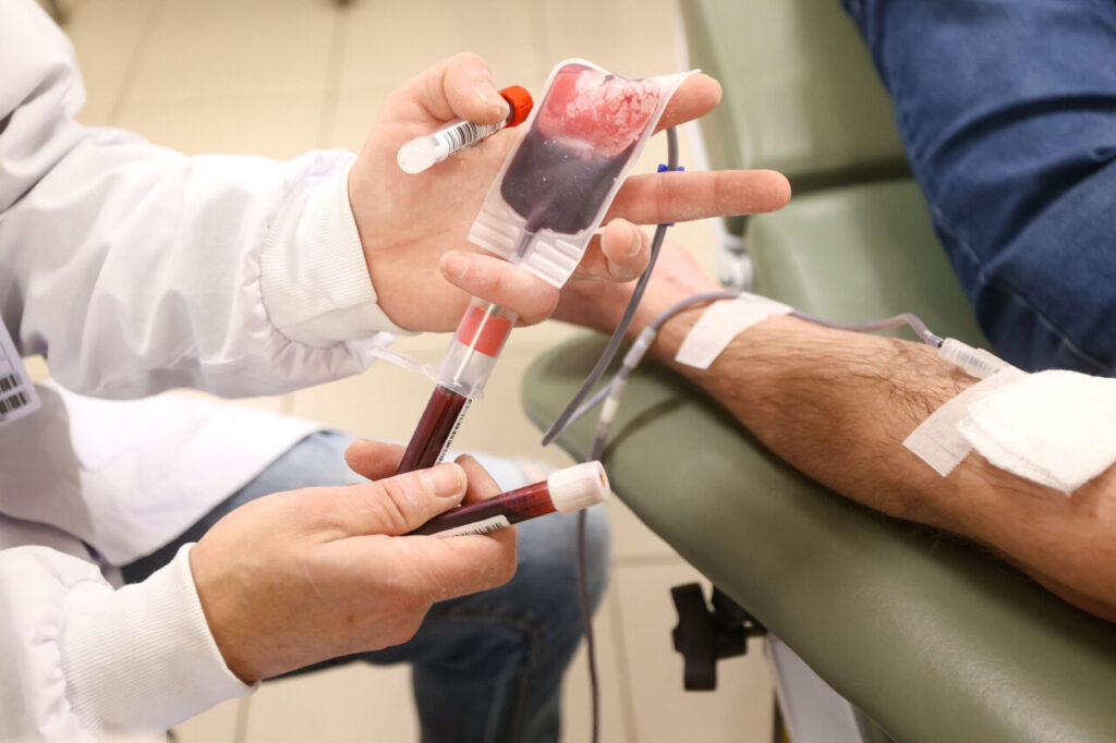 Hemepar, doação de sangueFoto Gilson Abreu