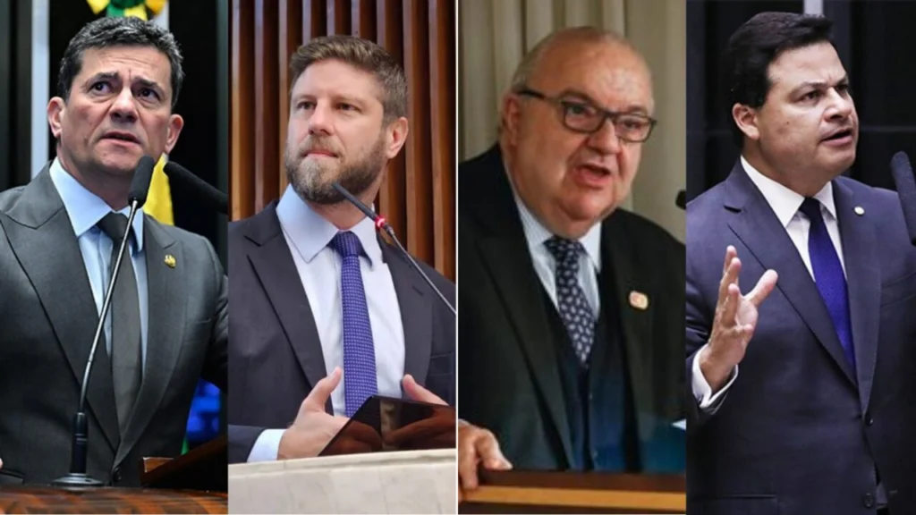quatro pré-candidatos