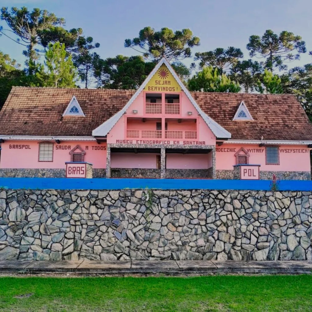 Museu Etnográfico da Cultura Polonesa. Foto: Divulgação/Prefeitura de Cruz Machado