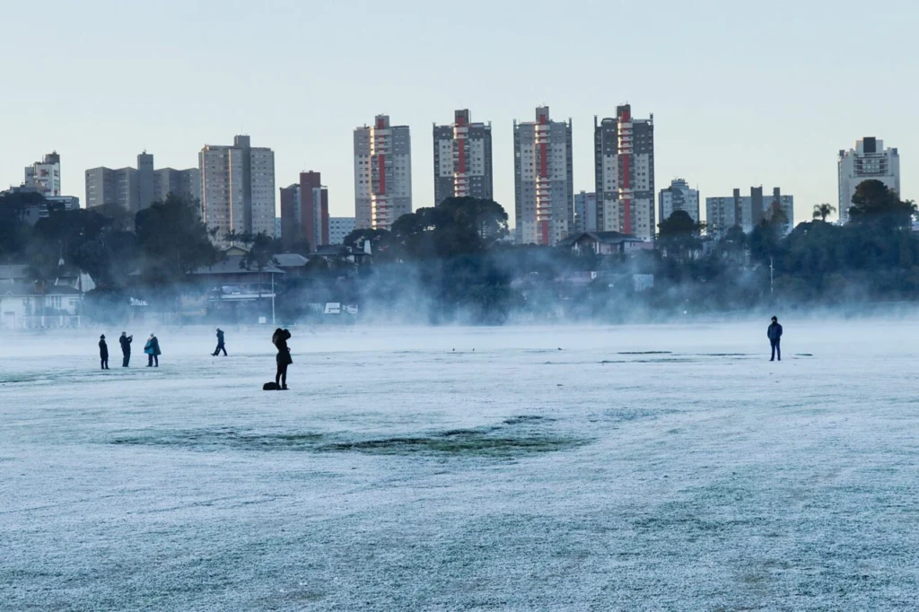 geada em curitiba